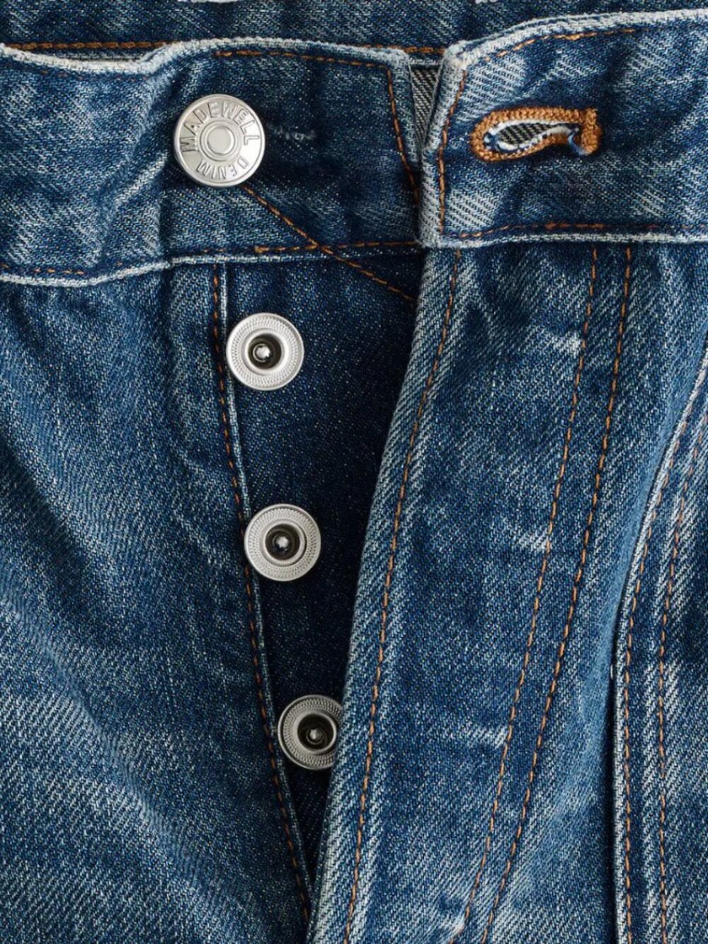New Madewell The Darted Barrel-Leg Jean Size W 29 - Picture 7 of 11